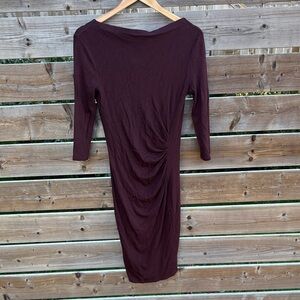 Max Mara Burgundy Dress size 40/US 6